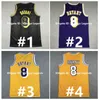 College Basketball Wears Retro Basketball Jersey Mamba Bryant Dikembe Mutombo Chamberlain Larry Johnson Jerry West Dennis Rodman Scottie 33