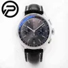 7750 Luxus 316 Designer Glasuhren Chronograph Bewegung Tauchen B01 Marke Stahl Mechanische Uhr Saphir Gf Spiegel Fabrik 43mm QGCK