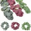 Decorative Flowers 2 Meters Artificial Eucalyptus Vine Ivy Round Leaf Wedding Hall Home Balcony Shopping Mall El Lobby Decoration Willow