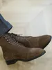 Desert Men Casual Vintage Fatti A Mano Alti Martin Stivali Moda Stivaletti Western Scarpe 270