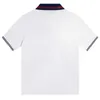 T-shirt da uomo firmate La versione originale distingue il mercato del marchio di moda GU Gujia ricamo polo in puro cotone manica corta t-shirt neutra allentata WY7A