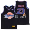 College Basketball Wears NCAA Allen 3 Iverson Jersey LeBron 23 James 1 Bugs Bunny Tune Squad Space Jam Movie Kevin 35 Durant 7 Durant Dikembe 55 Mutombo Basketball