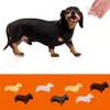 Silicone Rubber Dog Ice Cube Molde Dachshund Forma Diy Bolo Baking Candy Jello Silicone Gifts Para crian￧as