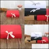 Подарочная упаковка модная бумага подарочная коробка сплошная цветная упаковка конфеты корпус ювелирные украшения контейнер -контейнер для лука