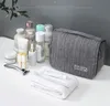 Sacs de maquillage de voyage de haute qualité femmes sac cosmétique étanche articles de toilette organisateur suspendu sac de rangement de séparation sèche et humide YSJY61