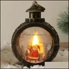 Kerstdecoraties kerstcircar windlamp vrolijk decor voor huis 2021 xmas navidad noel cadeaus cristmas ornamenten gelukkig 4809 q2 dhwov