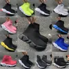 Детская обувь Speed Sneaker Высокие дизайнерские кроссовки для мальчиков Черные кроссовки для девочек Детские молодежные спортивные носки для малышей Размер обуви 25-35 2024