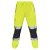 Pantalons pour hommes Sport personnel pour hommes Running Stripe Sweatpant Work High Visibility Overalls Casual Pocket Pants