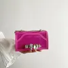 Bolsas de noite PVC Bolsa de ombro feminina Eco Shopper Retro Jelly Impressão casual Bolsa tiracolo 221125
