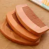 80pc Wood Comb Hair Health Care Natural Peach Close Teeth Anti-Static Head Massage