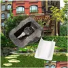 Бутылки для хранения банки Creative Stone Den Storage Box Stude Box Keys Anti Lose Collection Keys Keys Home Mabrish 9 см Dhrai