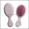 مصنع مشط قابلة للتخلص من مصنع Bristle Fashion Hair Comb 9 Colour