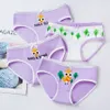 Mutandine 4pclot Cotone per Kid Girls Cartoon Soft Underwear Bambini Adolescenti Slip Mutande comode 221125