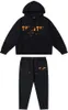 Spårar 2023 Mens Tracksuit Trendy Rainbow Handduk Män