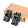 Accessori per la decorazione del modello di binario di guida per forniture per feste da 20 mm Pieghevole anteriore / posteriore Flip Backup Sights BUIS Set 2 PCS LK376