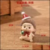 Christmas Decorations Christmas Decoration Supplies Creative House Decor Tree Santa Claus Snowman Rabbit Elephant Animal Ornaments G Dhjkb