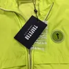 Trapstar Jacket Men's Hoodie coats Irongate T Windbreaker-Lime 1to1 Quality Women's Coat EU Sizes XS-XL qm