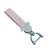 Mouse Diamond Key for Favor Keychain Flower Bag Hombres Charm Chain Keyring Design Car Pendant Gift Accesorios de joyería de moda Animal Hold Vtpo