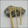 Jednorazowe szczoteczki do zębów miękki bambus szczoteczki do zębów Czyszczenie protezy zęby szczoteczki