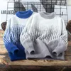 Cardigan Kids Clothes for Teens Mink Fleece Sweater Crew Neck Pullover Boys Fashion Autumn Winter Bottoming Shirt Knitted Tops 514 Y 221125