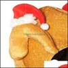 Party Hats Plush Thanksgiving Day Turkey Cap Fl Face Red Christmas Cock Hats Eco Friendly Good Material Drop Delivery Home Garden Fe Dh5Nn