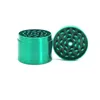 4 couches Fumer Grinders Herbe Tobacco Spice Crusher 50 mm Grinder en alliage de zinc avec gratte