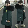 Fashion Down Coat Winter Clothes for Boys baby Down Jacket kids Thick Warm Coat Casual Parka for Teenager with Large Fur Collar