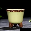 Pflanzgefäße Töpfe Mini Succent Fleshy Blumentopf Crude Y Color Mix Thumb Pots Portable Home Desktop Decor 2 9Yj E1 Drop Delivery Garden Dhokc