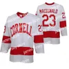 College Hockey trägt Nik1 Cornell Big Red NCAA College Hockey-Trikot Cam Donaldson Matthew Galajda Brenden Locke Joe Nieuwendyk Michael Regush MacDonald Max