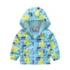 Kurtki dla dzieci kurtka odzieżowa słodka drukowana odporna na warunki atmosferyczne płaszcz deszczowy Koreańska wersja 27 lat mody Beibei Wysokiej jakości odzież 221125
