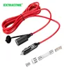 ExtractMe Charger Charger Cigarte Soquete Cabo 36m 15a 16awg carros divisor de cigarro Adaptador Adaptador Acessórios para plugue H2205