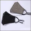 أقنعة مصممة Sexy Sexy Sequin Mouth Masks Property Protect Face Respirator Men and Women تستخدم أربعة مواسم بيع مباشرة 6 5hy DHBE8