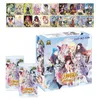 Jogos de cartas Goddess Story Collection Cards Conjunto completo PR Anime Board Game TCG CCG Lovely Girl Table Toys 221125