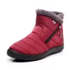 Boots Women Waterproof Snow Plush Warm Winter Shoes For Casual Lightweight Ankle 2022 Ladies Botas Mujer