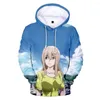 Herrtröjor mode Gleipnir 2 hoodie 3d unisex långärmad tröja anime harajuku tonårsrockar överdimensionerade par tröjor