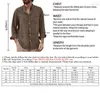 Camicie casual da uomo 2022 primavera autunno maschio tinta unita maniche lunghe camicia di lino in cotone top estate Chemise Homme