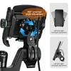 Uchwyt telefonu motocyklowego z ładowarką USB QC 3.0 na iPhone 13 12 Mini Pro Samsung Motorbike GPS Stand Stand Bracket Mocowanie telefonu komórkowego