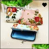 Party Favor Fashion Vintage Flower Coin Tourse Canvas Key Portfel Hasp Małe prezenty torebka Torebka 104 N2 Drop dostawa dom DHNJ1