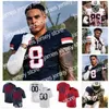 American College Football Wear Maglia da calcio Nik1 Arizona Wildcats NCAA College Rob Gronkowski Nick Foles Khalil Tate Brightwell J.J. Taylor Cunningham Berryhi