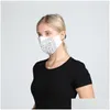 Designer masker andningsbar tvättbar munmask rik färg respirator dammtät anti -dimning återanvändbar mascarilla inget filter goo dhgarden dh5vs