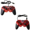 Game Controllers 2022 Wired USB -контроллер для компьютерной компьютерной вибрации джойстика 3D Gamepads Winxp/Win7/Win8/Win10