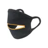 Designer Masks Black Zippers Mascherine Cotton Dust Face Mask Cycling Smoke Protective Fashion Respirator Washable Kids Adts Dhgarden Dh5Jk