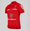 2024 BIARRITZ Racing 92 Maillot de rugby Maillot 23 24 Stade Français Paris Union Toulouser Bordeaux Begles à domicile Perpignan Ernest Wallon Warm Up taille S-5XL chemise