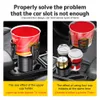 4 in 1 multifunctioneel verstelbare autokophouder Assen opslagbasis Baseerlade Auto Drink Cup Flessenhouder Auto -auto Standorganisator