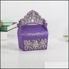 Geschenkwikkel Sugar Carton Wrap Marry Wedding Celebration Creative Candy Box European Style Crown Case Factory Direct Selling 0 59ZJ P1 DHN3T