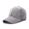 Bollmössor Solid Snapback Baseball Cap Women Summer Autumn Gorra Street Hip Hop Suede Hats For Ladies Black Grey
