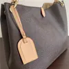 M43704 우아한 가방 패션 여성 MM Hobo 쇼핑 가방 클래식 지갑 정품 가죽 플랫 스트랩 레이디 어깨 가방 지갑