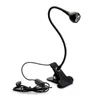 Tafellampen Dimpelbare cliphouder Luz USB LED Desk Lamp Flexibel Home Office Book Light Gooseneck Reading