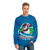 Felpe con cappuccio da uomo Buon Natale Pupazzo di neve Kawaii 3d Pullover Moda Uomo Donna Felpe senza cappuccio Casual Manica lunga Sport Felpa con cappuccio Top