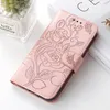 Luxury Leather Wallet Case For iPhone 15 14 13 12 11 Pro X XS Max XR 7 8 Plus samsung S23 S22 Holder Card Slots Flip Cover Stand Bag Cover